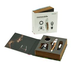 Набор из 4-х винных аксессуаров  Memorabile Cru, Legnoart