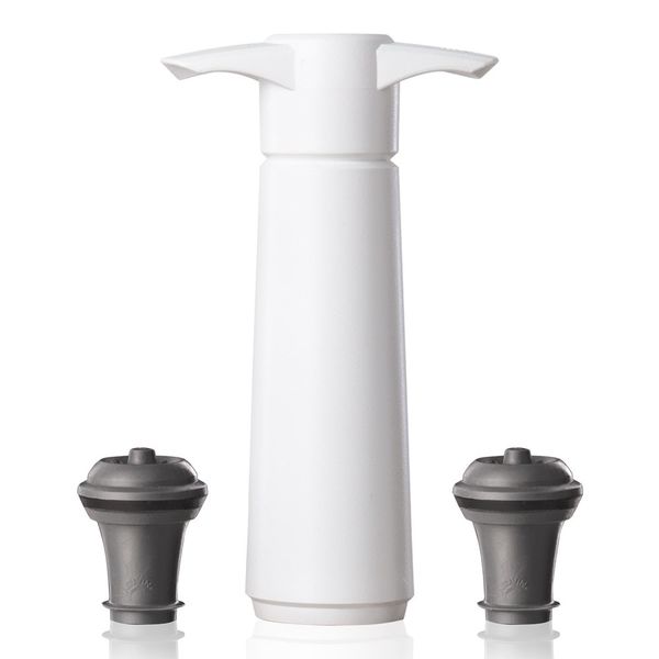 Вакуумный насос  White + 2 пробки, Vacu Vin