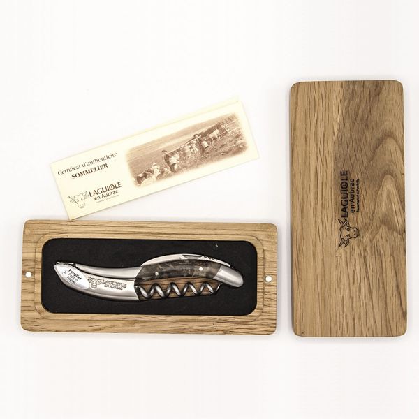 Штопор  Sommelier Peuplier, черно-зеленый, Laguiole En Aubrac, изображение 3