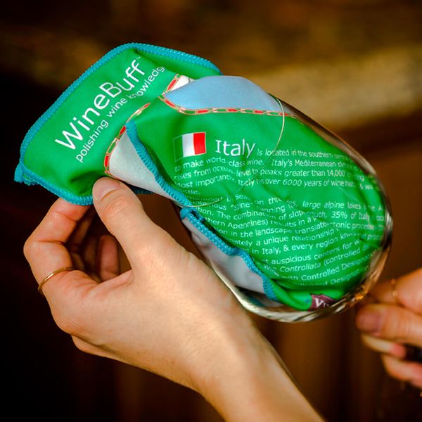 Салфетка из микрофибры для натирки стекла  Italy Wine Map, Soiree Home, изображение 7